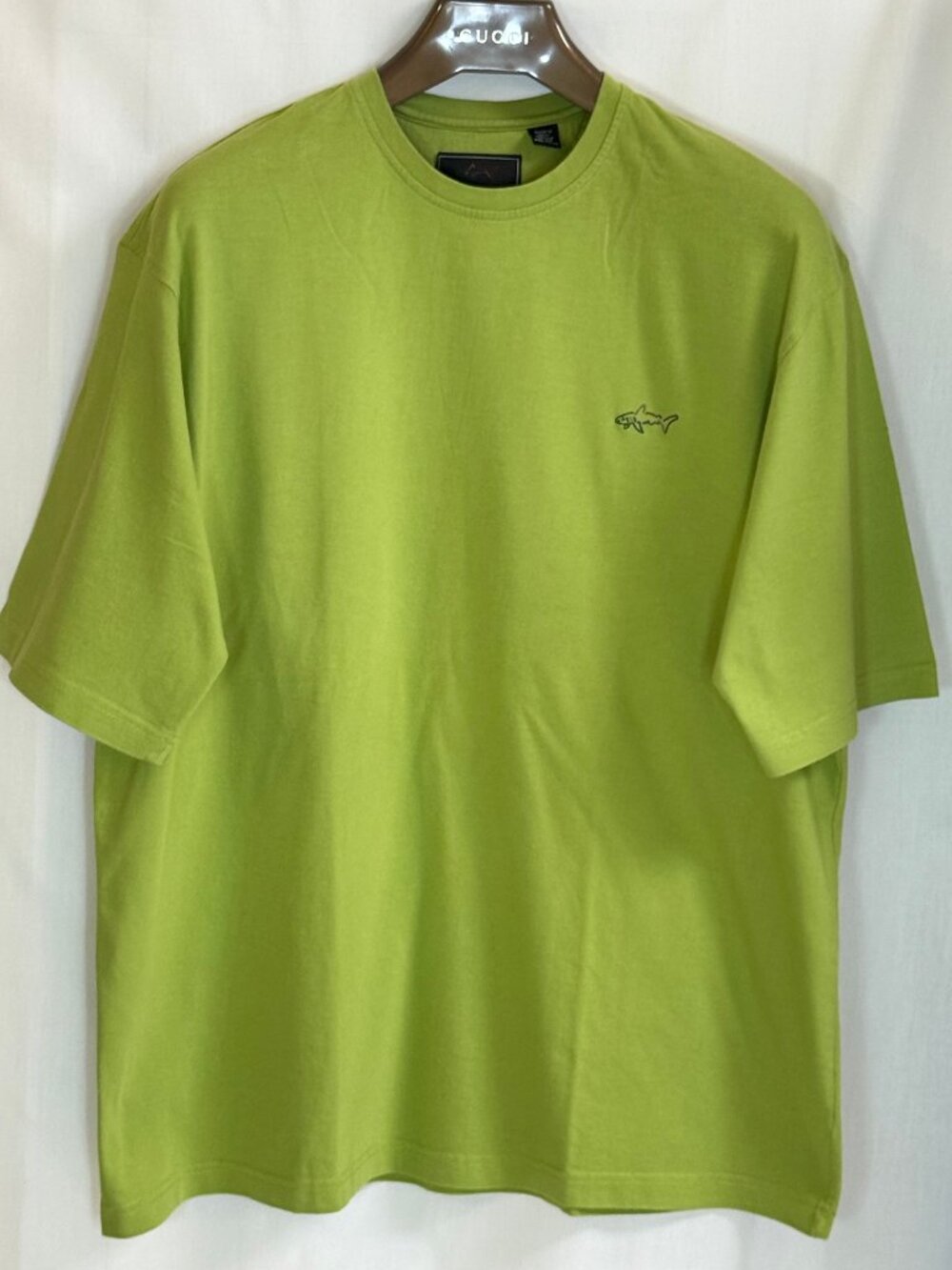 Greg Norman Men's Casual Crew Neck Short Sleeve T-Shirt - Apple Green - XXL